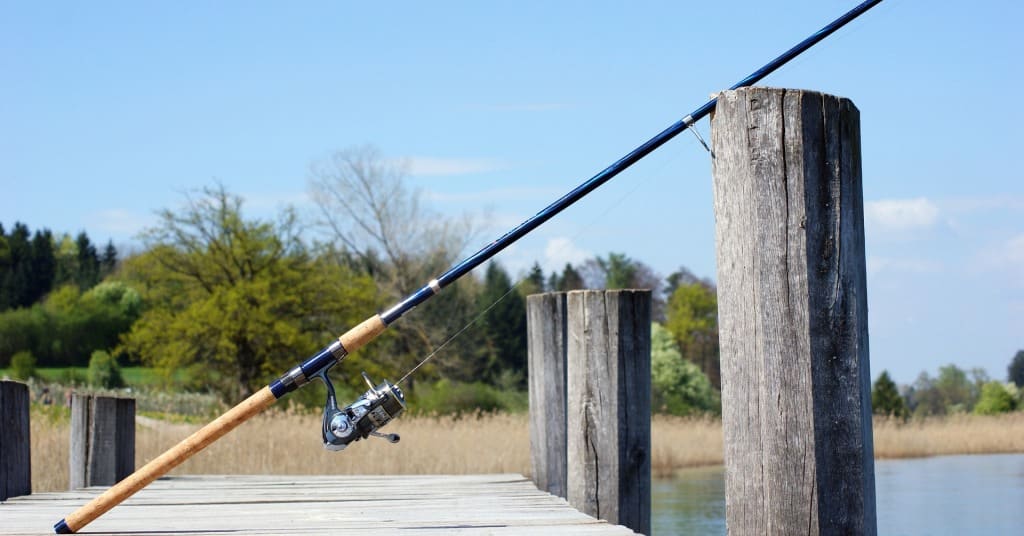 River Fishing Rod and Reel